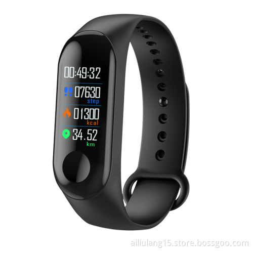 M3 Waterproof Bluetooth Bracelet Heart Rate Wristbands